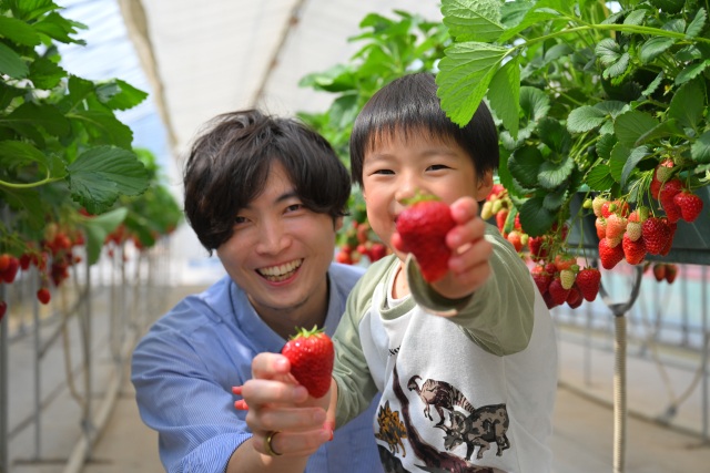 あわら農楽ファーム いちごハウス「農楽里」