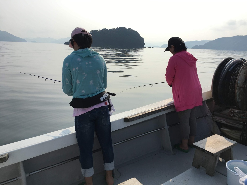 釣りの様子