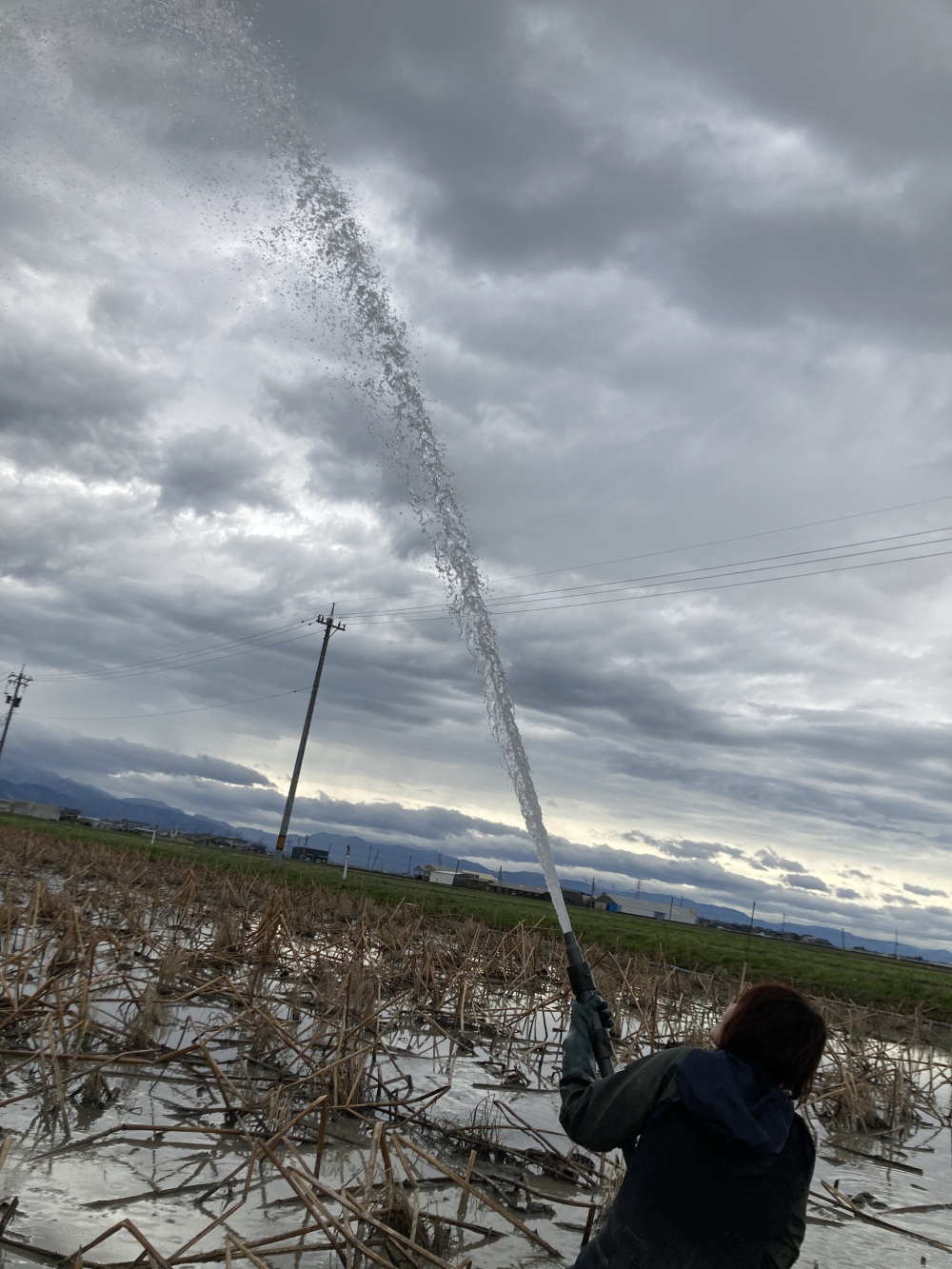 豊富なパイプラインの水