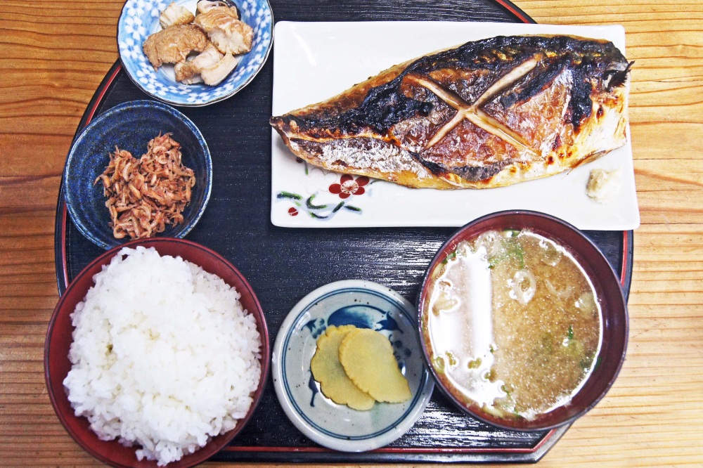 焼き鯖定食