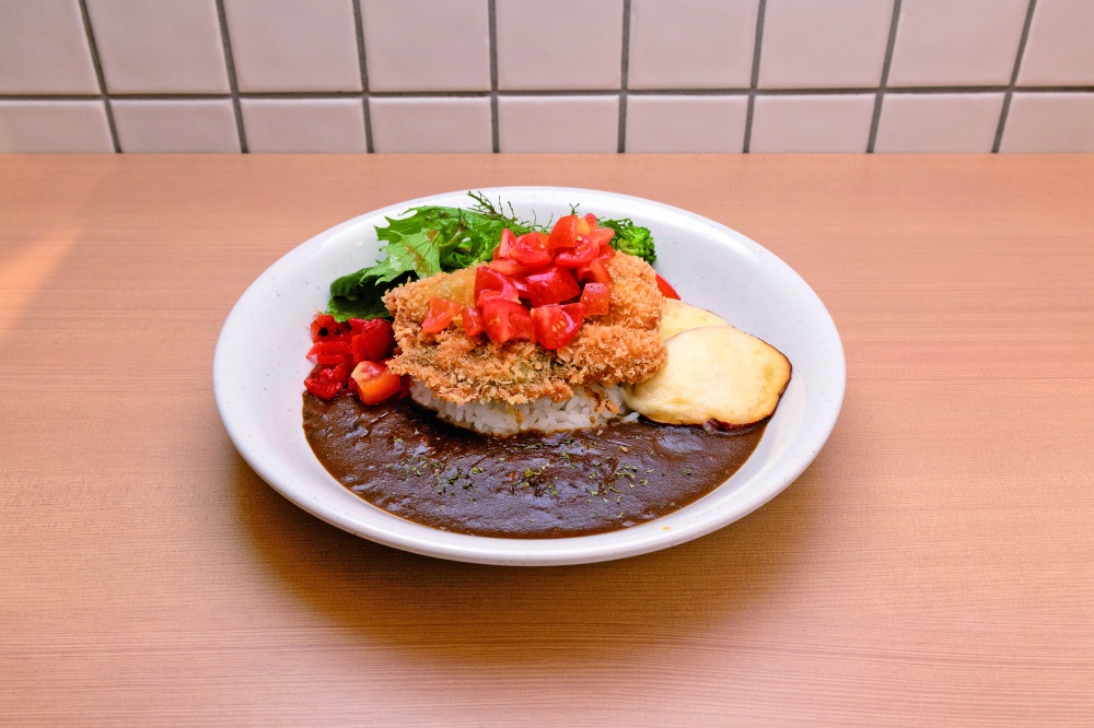 ②【いろはゆAWARA】　✻熟成鯖勝つカレー～あわらの野菜添え＆バターライス～