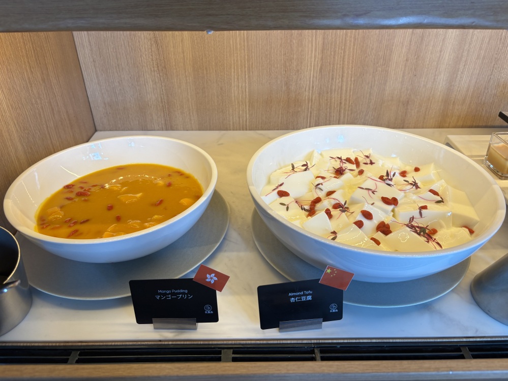 杏仁豆腐・マンゴープリン