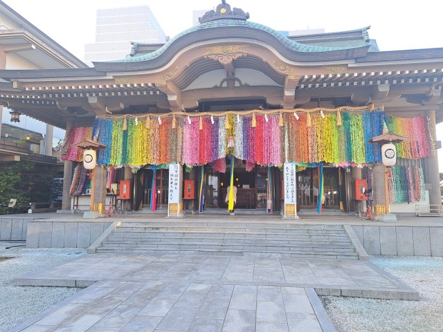 養浩館庭園周辺の観光スポット③佐佳枝廼社