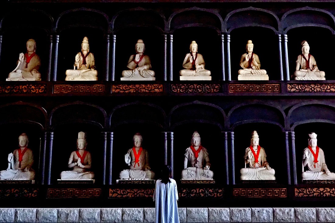 越前大佛日本最大的佛像,來自信徒捐獻