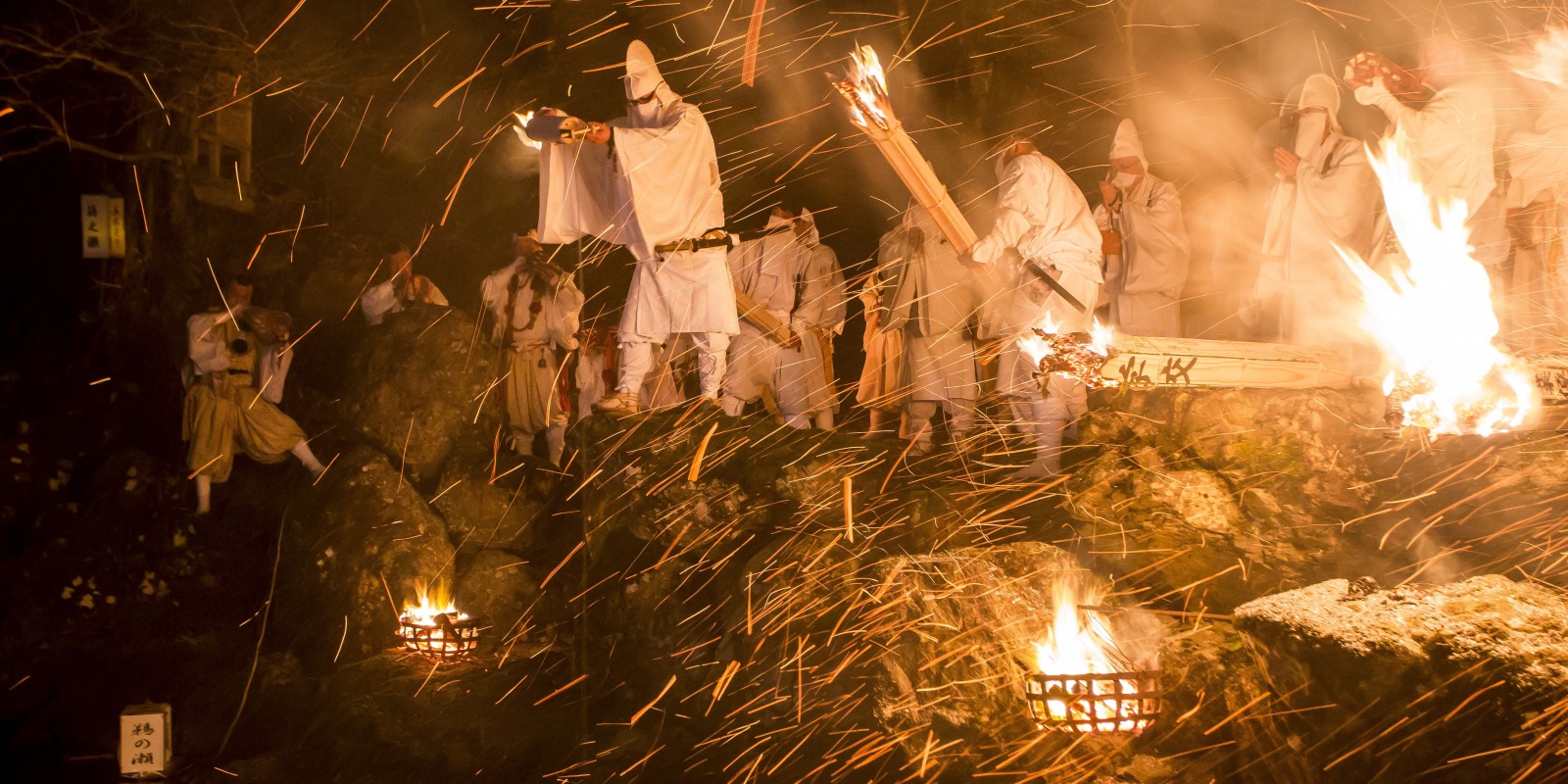 Omizu-Okuri RitualAn Ancient Religious Ritual Lights Up the Night to Welcome Spring